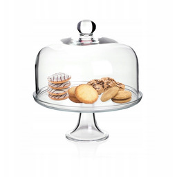 Polska Patera z Kloszem na ciasto tort owoce