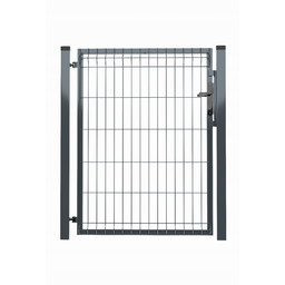 Furtka panelowa ogrodzeniowa 3D 123cm Ocynk+ Kolor