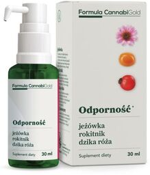 Formula CannabiGold Odporność jeżówka rokitnik dzika róża 30