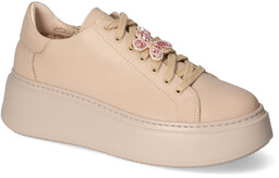 Sneakersy Nessi 24580OZ Beż 122 lico