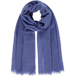 Damski szal kaszmir ciemnoniebieski Passigatti