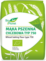 Bio Planet Mąka pszenna chlebowa typ 750 1