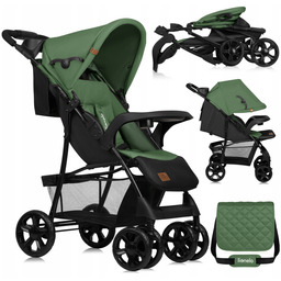 Wózek spacerowy Lekki spacerówka Duże Koła duży kosz