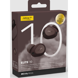Słuchawki bezprzewodowe dokanałowe Jabra Elite 10 1gen Cocoa