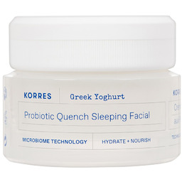 Korres Greek Yoghurt Probiotic Quench Sleeping Facial Odżywcza