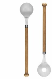 Sagaform OVAL OAK Sztućce do Sałaty