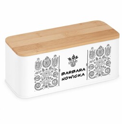 Zestaw herbat herbata w metalowy pudełku z nadrukiem