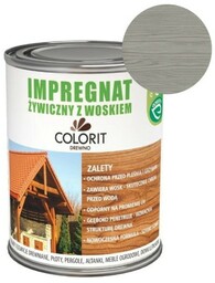 COLORIT Impregnat żywiczny z woskiem Szary 750 ml