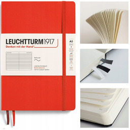 LEUCHTTURM1917 Notatnik Notes Medium A5 Linia miękka oprawa