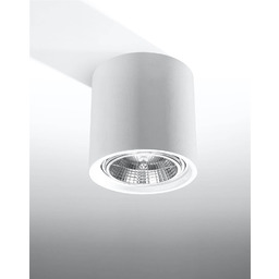 Sollux Lighting Oprawa natynkowa ceramiczna KALU SL.0841 biała