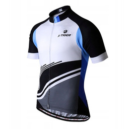 Męska Koszulka Na Rower Termoaktywna Z Odblaskiem Termo