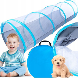 TUNEL DLA DZIECI SAMOROZKŁADAJĄCY LEKKI NAMIOT DLA MALUCHÓW