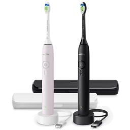 Szczoteczka soniczna PHILIPS HX4072/42 Czarny, Jasnoróżowy