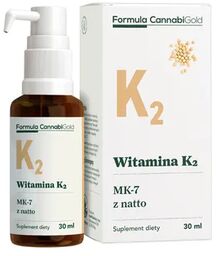 Formula CannabiGold Witamina K2, olej, 30 ml