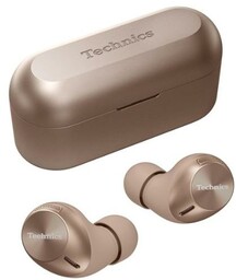 Technics EAH-AZ40M2-N Dokanałowe Bluetooth 5.3 Złoty Słuchawki bezprzewodowe