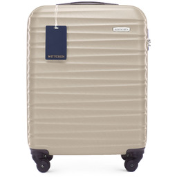 Mała walizka z ABS - u i identyfikator