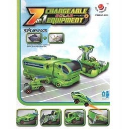 Ciężarówka Robot solarny dla Chłopca kreatywny Zestaw 7