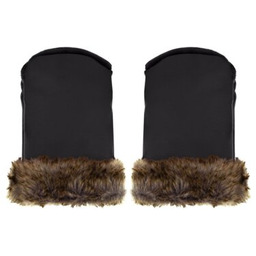 MOMI Rękawiczki do wózka mufki Sildi Czarny