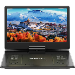 15.7" Przenośny Odtwarzacz DVD Konsola Gier Video 270°