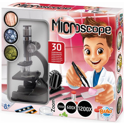 Mikroskop dla dzieci 30 doświadczeń Buki MS907B