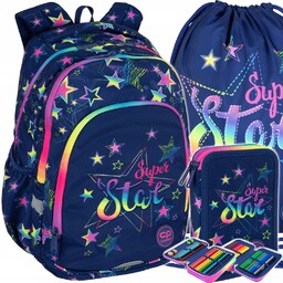 Plecak Szkolny Dla Dziewczynki Stars Gwiazdki Coolpack Worek