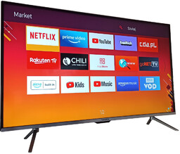 Telewizor Led Smart Tv 43'' Telefunken Dvb-T2/S2 4K
