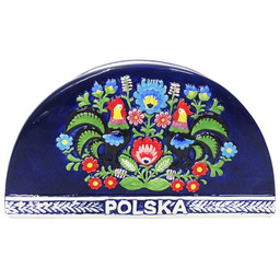 Ceramiczny serwetnik Polska