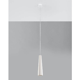 Sollux Lighting Lampa wisząca ceramiczna ELECTRA SL.0845 biała