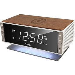 radiobudzik LED technoline WT487, kompatybilny z urządzeniami obsługującymi