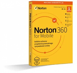 Norton360 Mobile PL 1 użytkownik, 1 urządzenie, 1