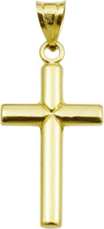 Złoty Krzyżyk Gładki pr 585