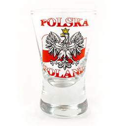 Kieliszek X - flaga 25 ml