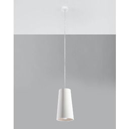 Sollux Lighting Lampa wisząca ceramiczna GULCAN SL.0849 biała