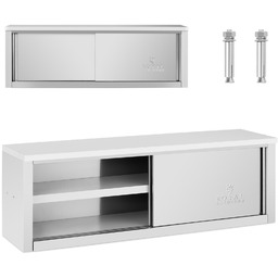 Szafa ścienna gastronomiczna z drzwiami przesuwanymi STAL 150