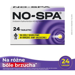 NO-SPA 40 mg, 24 tabletki