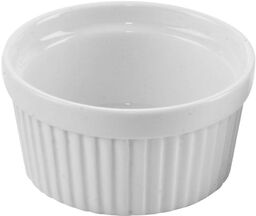 Miseczka do zapiekania porcelanowa biała 9 cm, 150