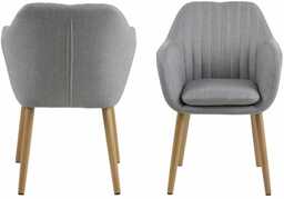 Krzesło emilia light grey actona company