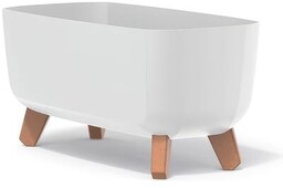 PROSPERPLAST Doniczka Gracia Case DGCL400-S449 8.5L Biały