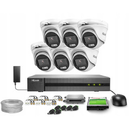 Zestaw Do Monitoringu 6X TVICAM-T5M-20DL 5MPX IR20M IP66
