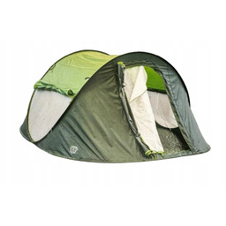 Namiot turystyczny samorozkładający Utendors, 3-osobowy, zielony biwakowy
