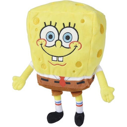 Simba- Pluszowy SpongeBob 20cm, Miękki i przyjemny materiał,