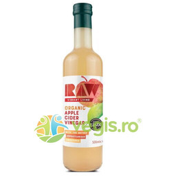 Niefiltrowany Ocet Jabłkowy Ekologiczne/bio 500 ml