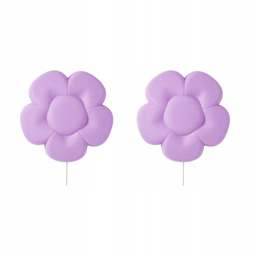 2 szt. Lampa scienna Led Upplyst Kwiat Liliowy