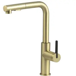 Deante MOMI BKM_R73M Złoty szczotkowany Stal szlachetna Bateria