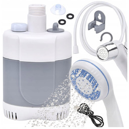 Prysznic Turystyczny Elektryczny Kempingowy Pompa na Akumulator 2