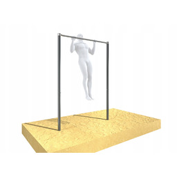 Drążek ogrodowy do podciągania workout Ocynk Underfit