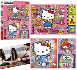 Hello Kitty i Przyjaciele Puzzle 2x200 elementów TREFL