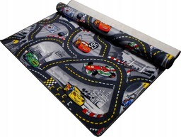 Dywan Disney Cars 150x150 Auta Drogi Wyścigi