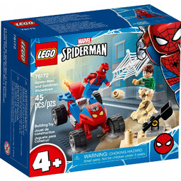 Lego 76172 Marvel Heroes Pojedynek Spider-Mana z Sandmanem