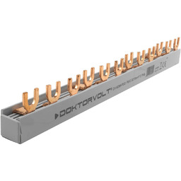 Szyna łączeniowa grzebieniowa PS/G 3-fazowa 12-modułowa 16mm2 100A